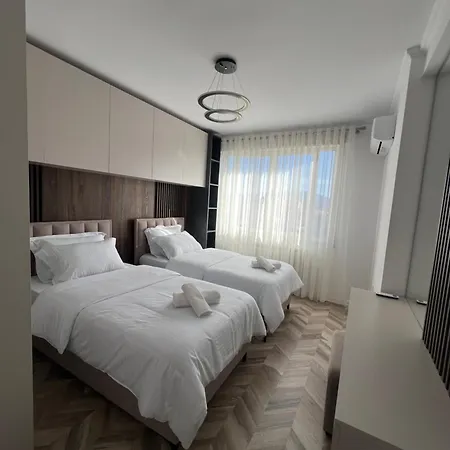 Modern 2br ,balcony,central Lägenhet Shkodër