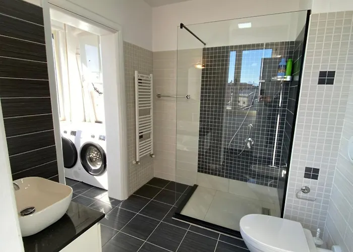 公寓 Modern 2br ,balcony,central Shkodër